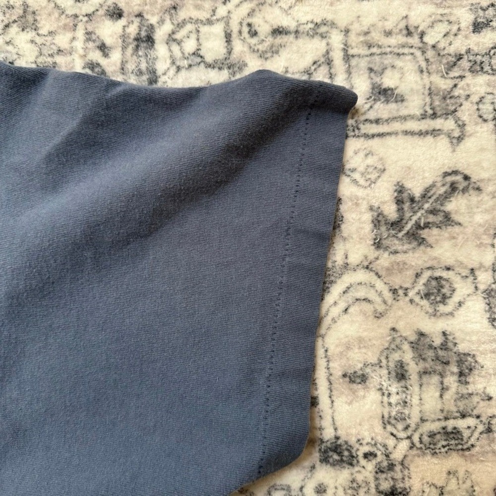 Vintage 90s The Tanning Shack T-Shirt Mens XL Blue Single Stitch Made in USA - Picture 3 of 7